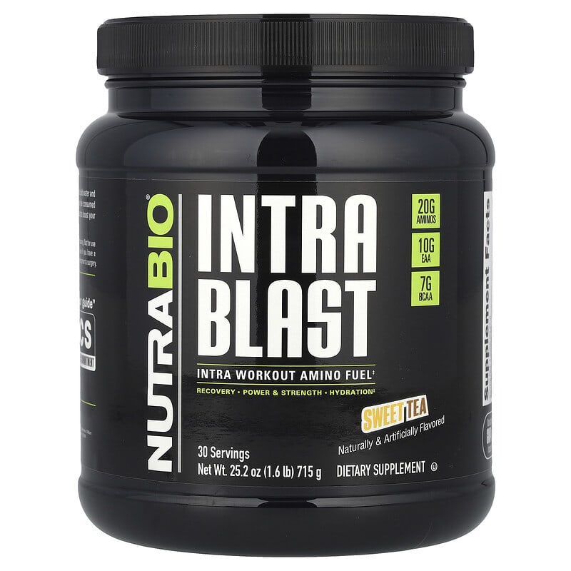 サルビア　Nutrabio イントラブラスト ２個セット Intra Blast、イントラワークアウトアミノフューエル、スイートティー