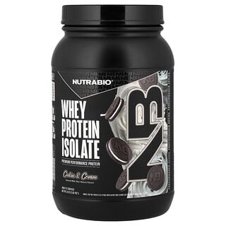 NutraBio, Whey Protein Isolate, Ice Cream Cookie Dream, 2 lb (907 g)