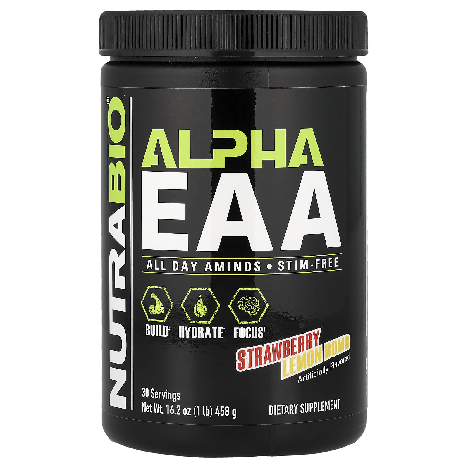 Alpha EAA（アルファEAA［必須アミノ酸］）、ストロベリーレモンボム
