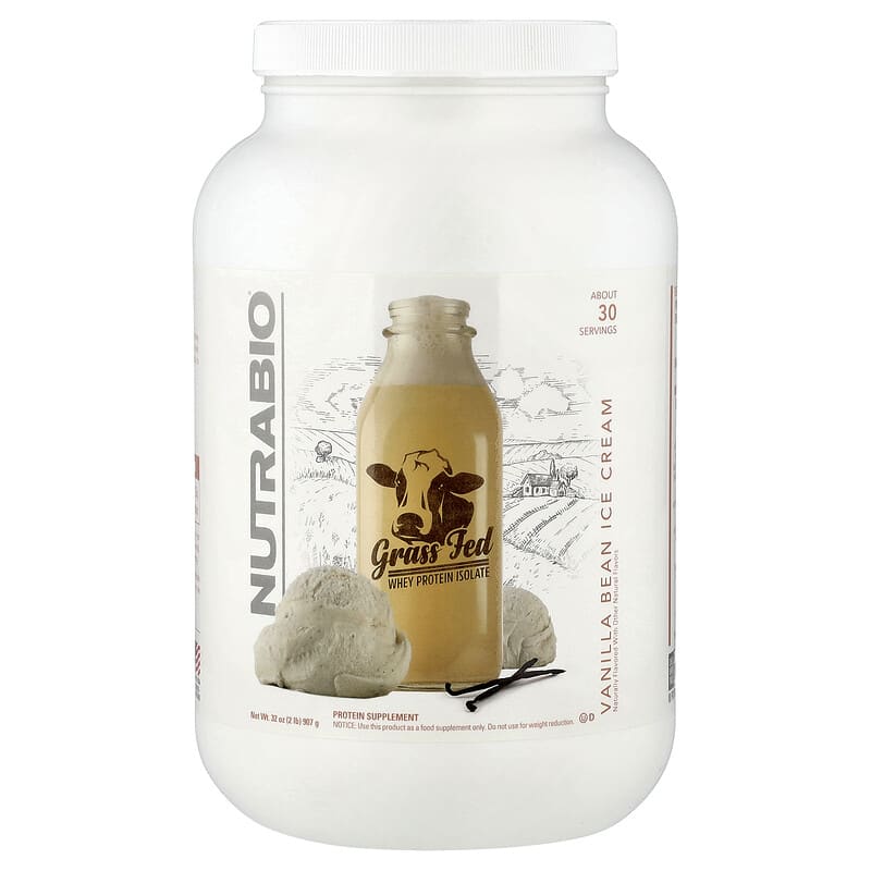 Whey Protein Isolate, Alpine Vanilla, 2 lb (907 g) - Online Marketplace