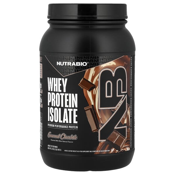 Whey Protein Isolate, Gourmet Chocolate, 2 lb (907 g)