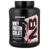 NutraBio, 분리유청단백질, 딸기 아이스크림, 2,268g(5lb)
