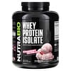 Whey Protein Isolate, Molkenproteinisolat, Erdbeereis, 2.268 g (5 lb.)
