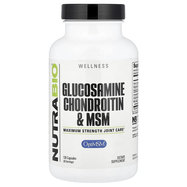 Glucosamine Chondroitin & MSM, 120 Capsules
