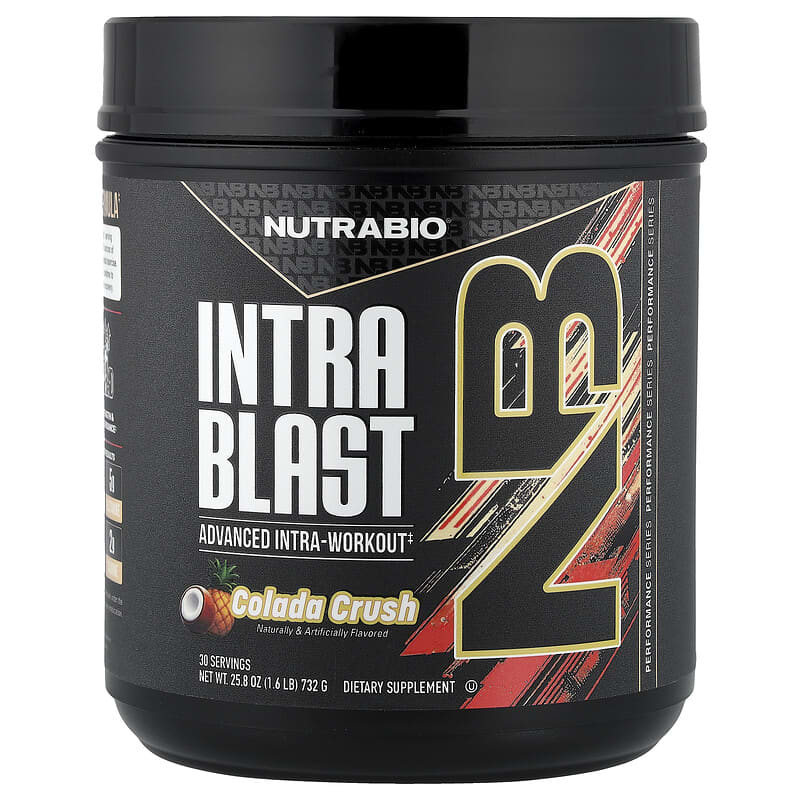 ぽり0703 NutraBio Labs イントラブラスト  2個セット イントラブラスト、高度なイントラワークアウト、コラーダクラッシュ