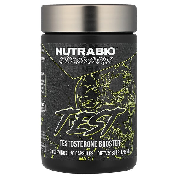 Test, Testosterone Booster, 90 Capsules