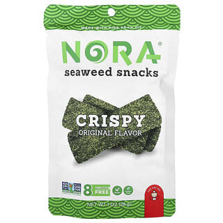 Nora Snacks, Algen-Snacks, knusprig Original, 32 g (1,13 oz.)