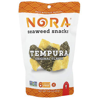 Nora Snacks, Seaweed Snacks, Tempura, Original, 1.41 oz (40 g)