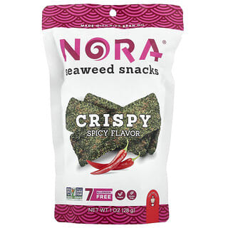 Nora Snacks, Merileväsnacksit, rapea-tulinen, 32 g