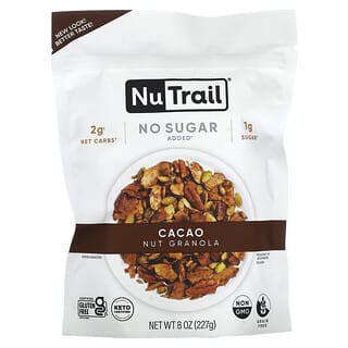 NuTrail, Ореховая гранола, какао, 227 г (8 унций)