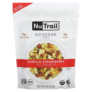 NuTrail, Granola aux noix, vanille et fraise, 227 g