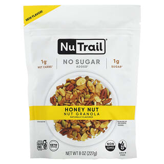 NuTrail, Nut Granola, мед и орех, 227 г (8 унций)