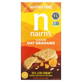 Nairn's, Oat Grahams, Gluten Free, Ginger, 5.64 oz (160 g)