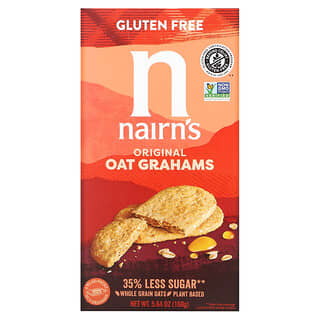 Nairn's, Aveia Grahams, Sem Glúten, Original, 160 g (5,64 oz)