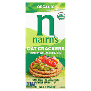 Nairn's Inc, Organic Oat Crackers, 8.8 oz (250 g)
