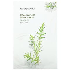 Nature Republic, Folha de Máscara da Real Nature Beauty, Melaleuca, 1 Folha, 23 ml (0,77 fl oz)