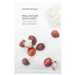 Nature Republic, Masque de beauté Real Nature, Beurre de karité, 1 feuille, 23 ml