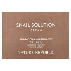 Nature Republic, Snail Solution, Cream, 1.75 fl oz (52 ml)