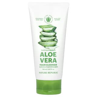 Nature Republic, Soothing & Moisture Aloe Vera, Foam Cleanser, 5.07 fl oz (150 ml)