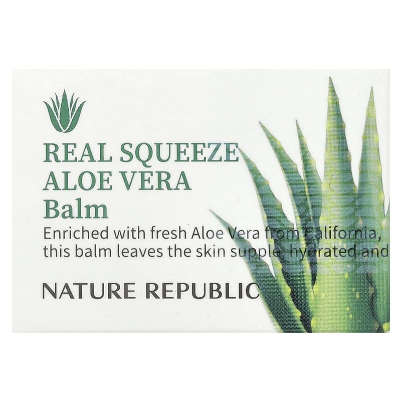 Real Squeeze Aloe Vera Balm, 0.88 oz (25 g)