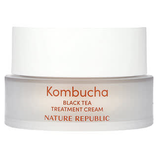 Nature Republic, Kombucha Black Tea, Treatment Cream 70%, Behandlungscreme mit 70% Kombucha-Tee, 50 ml (1,69 fl. oz.)