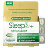Sleep3+, Stress Support, 28 Tri-Layer Tablets