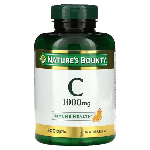 Nature's Bounty, 維生素 C，1,000 毫克，300 粒