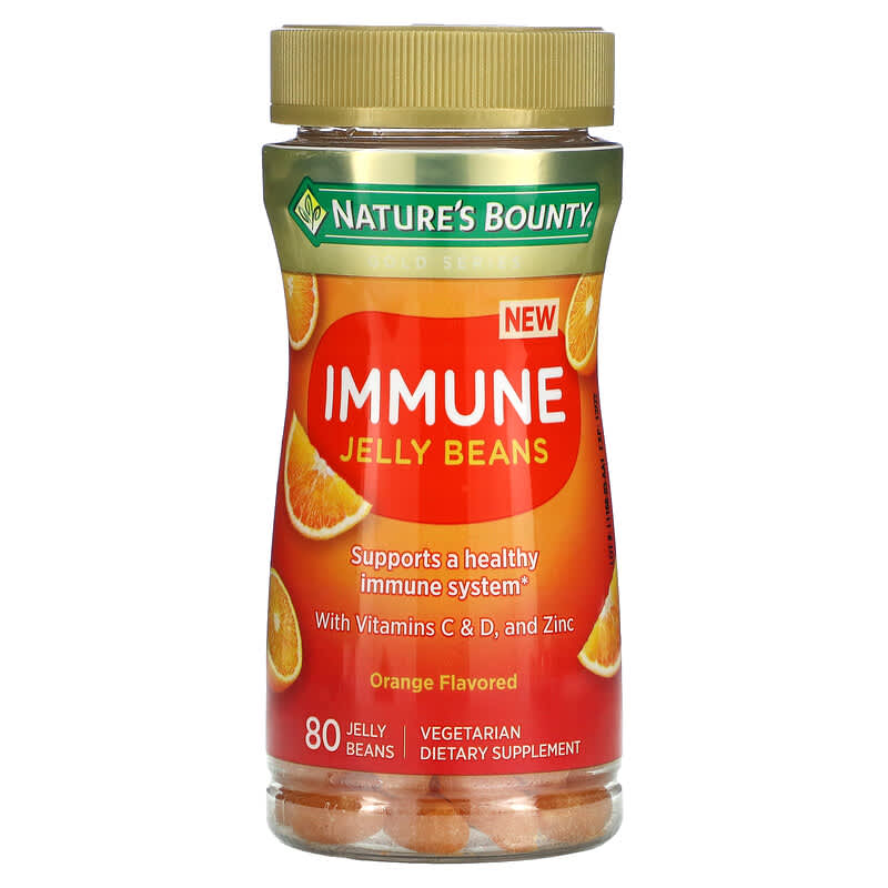 Immune Jelly Beans With Vitamin C D