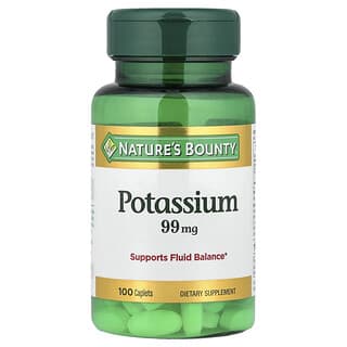 Nature's Bounty, Kálium, 99 mg, 100 kapszula