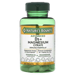 Nature's Bounty, Advanced D3 + Magnesium Citrate, 90 Tablets