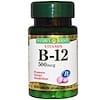 Vitamin B-12, 500 mcg, 100 Tablets