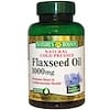 Natural Cold Pressed Flaxseed Oil, 1000 mg, 120 Softgels