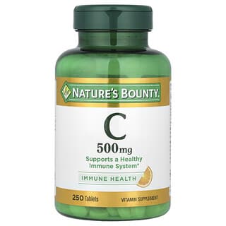 Nature's Bounty, Vitamin C, 500 mg, 250 Tabletten