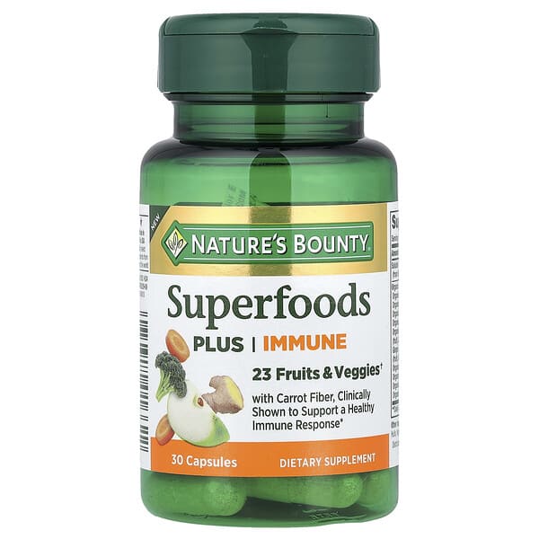 Superfoods Plus Immune, 30 Capsules