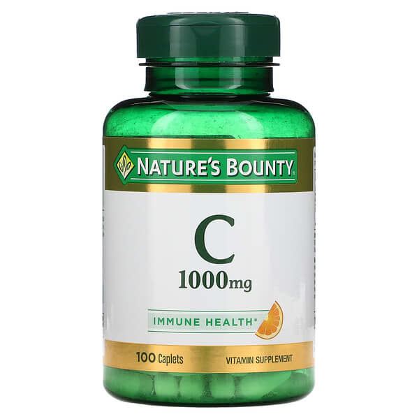 Nature's Bounty, 維生素 C，1,000 毫克，100 粒