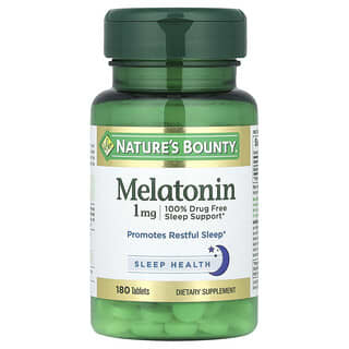 Nature's Bounty, Melatonin, 1 mg, 180 Tablets