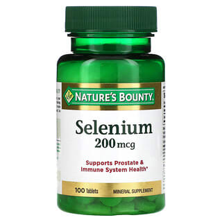 Nature's Bounty‏, Selenium, 200 mcg, 100 Tablets