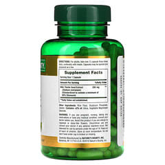 Nature's Bounty, Mariendistel, 250 mg, 200 Kapseln
