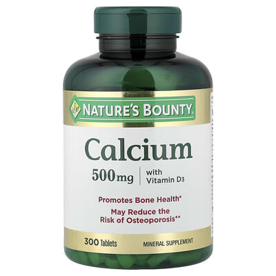 Nature's Bounty, Calcium with Vitamin D3, 300 Tablets