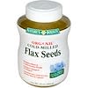 Organic Cold-Milled Flax Seeds, 15 oz (425 g)