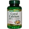Коралловый кальций, с витамином D3 и магнием, 1000 мг, 120 капсул