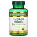 Nature's Bounty, Ginkgo Biloba, 60 mg, 200 Capsules (30 mg per Capsule)