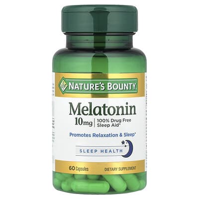 Nature's Bounty, Melatonin, 10 mg, 60 Tablets