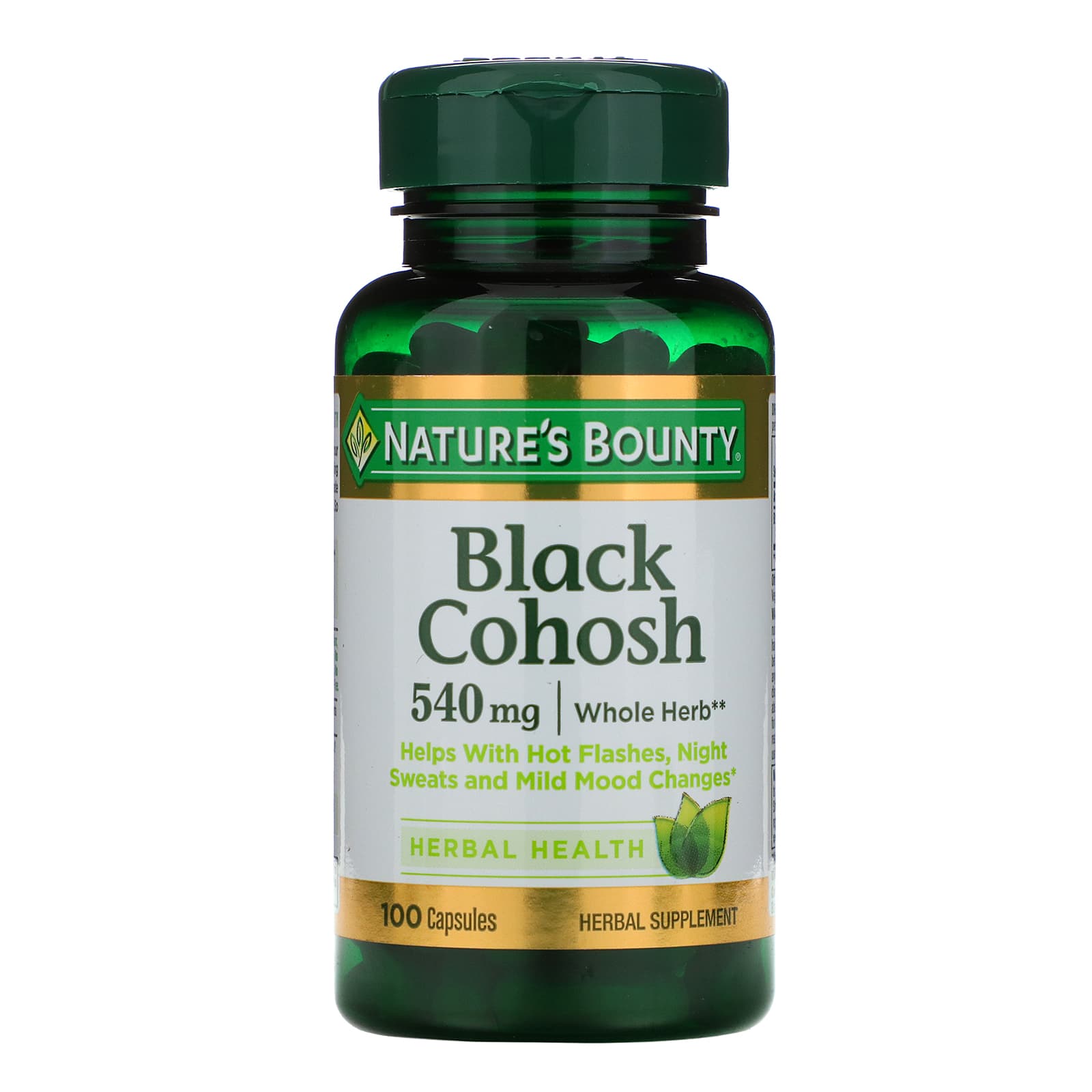 Nature's Bounty, ブラックコホッシュ、540mg、100粒