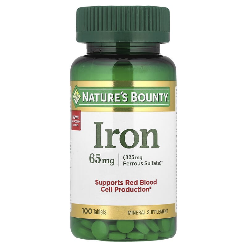 Nature's Bounty Iron 65 mg