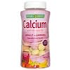 ビタミンD3 配合カルシウム、大人用グミ、ピーチ、バナナ & チェリー、90 グミ
