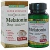 Мелатонин, замедленное высвобождение, 5 мг, 45 таблеток