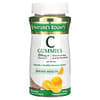 Gommes à la vitamine C, Arôme orange, 250 mg, 80 gommes (125 mg par gomme)