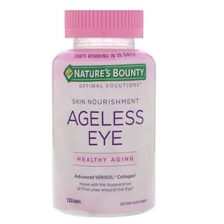 Nature's Bounty, Optimal Solutions, Ageless Eye, Advanced Verisol Collagen, 120 Caplets