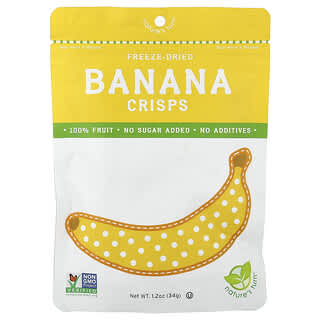 Nature's Turn, Bocadillos de plátano liofilizados, 34 g (1,2 oz)